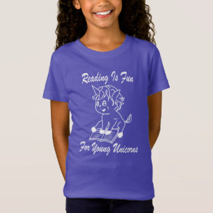 Reading Is Fun For Young Unicorns Tee - WL