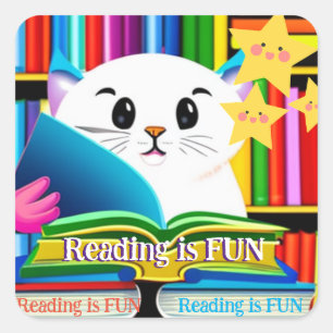 Reading is Fun Sticker