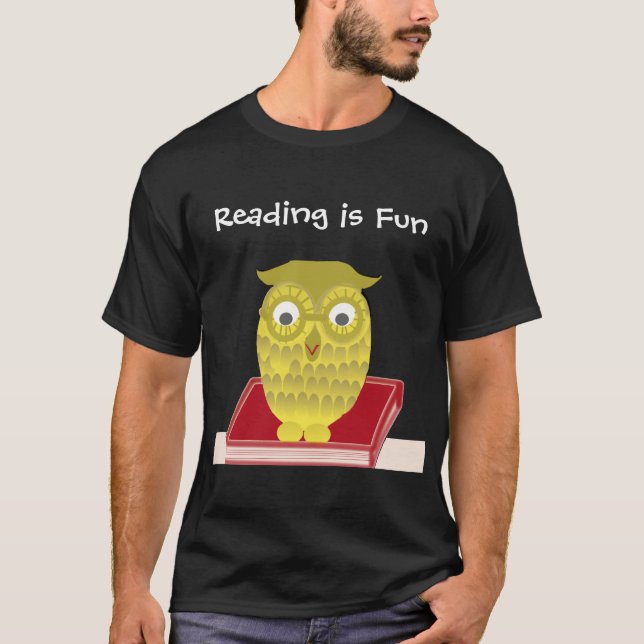 reading is fun T-Shirt (Front)