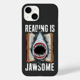 Reading Is Jawsome Funny Book Reading Lovers Case-Mate iPhone 14 Case