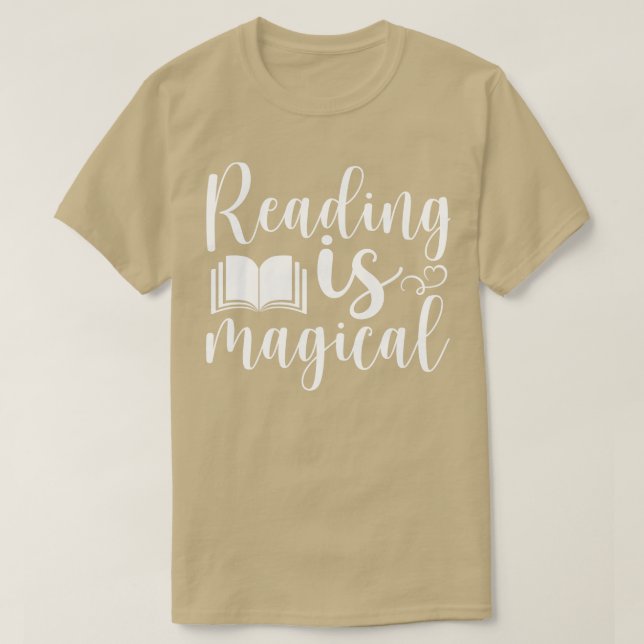 Reading is Magical 1 T-Shirt (Design Front)