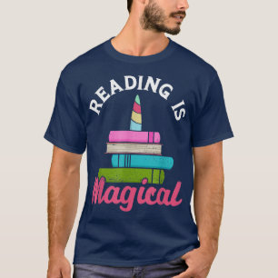 Reading Is Magical Book Lover Librarian  T-Shirt
