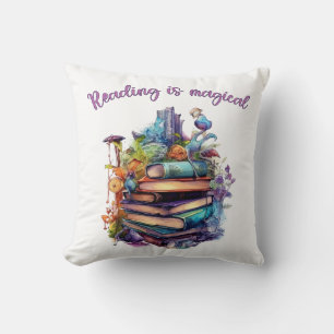 Reading is Magical Cushion