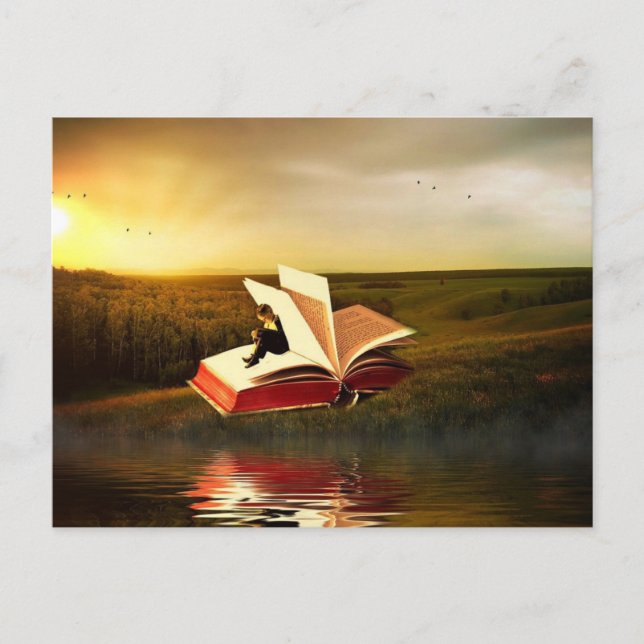 Reading is Magical - Customise Me! Postcard (Front)