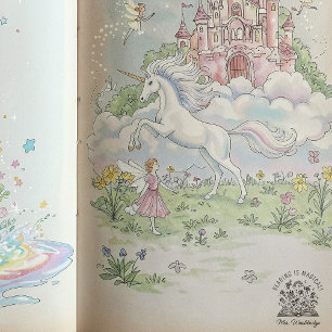 Reading Is Magical Teacher's Class Library Fantasy Self-inking Stamp