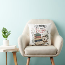 Reading Is My Escape - Cosy Book Lover Aesthetic