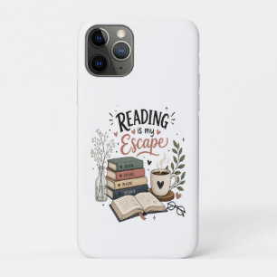 Reading Is My Escape - Cozy Book Lover Aesthetic Case-Mate iPhone Case