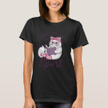 Reading is My Favorite Sport Funny Saying Cat and  T-Shirt<br><div class="desc">Reading is My Favorite Sport Funny Saying Cat and Book Lover</div>