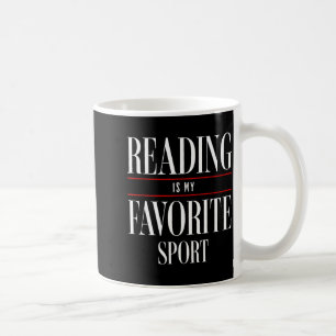 Reading Is My Favorite Srt Book Lover Funny Saying Coffee Mug