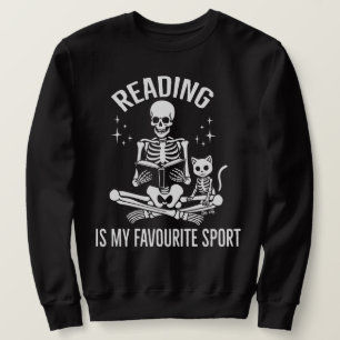 Reading Is My Favourite Sport Bookworm Library Cos Sweatshirt
