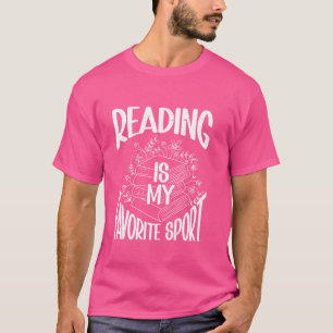 Reading Is My Favourite Sport Bookworm T-Shirt
