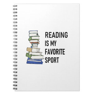 Reading is My Favourite Sport Notebook