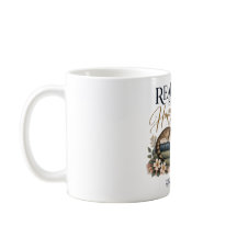 Reading Is My Happy Place Cat Mug