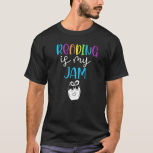 Reading Is My Jam Best Teacher Student Book Men Wo T-Shirt