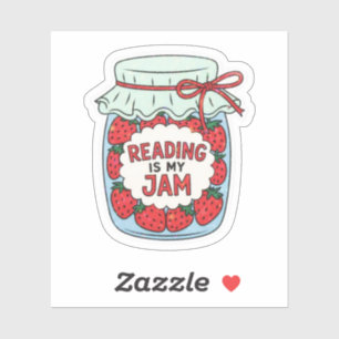 Reading is my Jam Cute Bookish Bookclub Book Lover