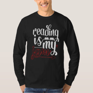 Reading Is My Jam Kids Teacher I Love To Read Book T-Shirt