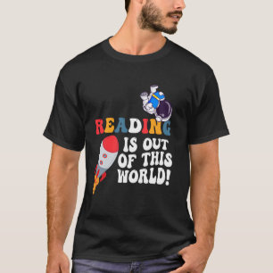 Reading is out of this World Space Book Lover Teac T-Shirt