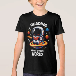 Reading is out of this world Tri-Blend shirt