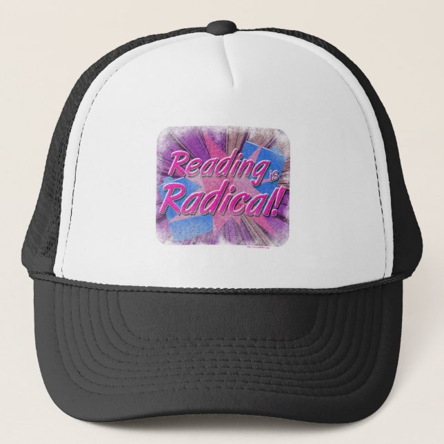 Reading is Rad! Trucker Hat (Front)