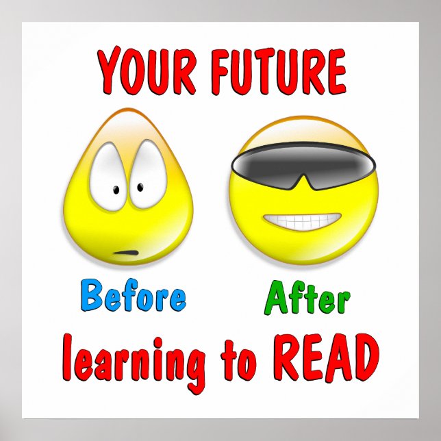 Reading is your Future Poster (Front)