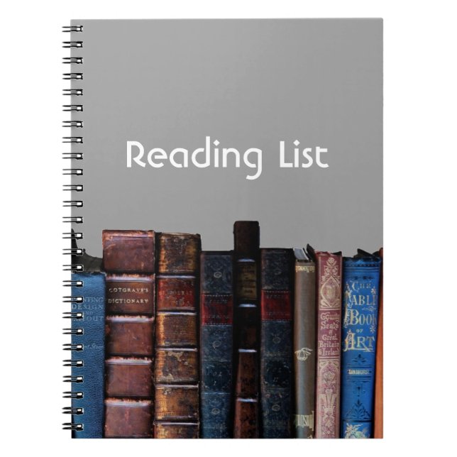 Reading List Journal (Front)