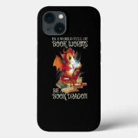 Reading Lover Library Book Lover Dragon Bookworm
