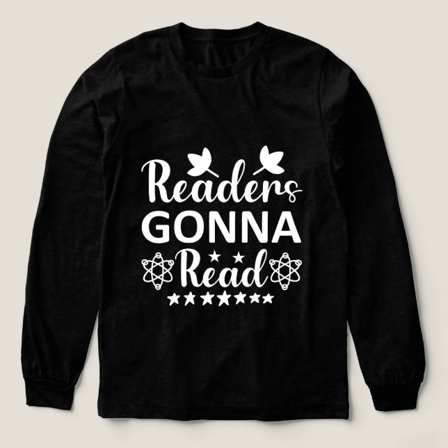 reading lover  Tri-Blend shirt (Design Front)