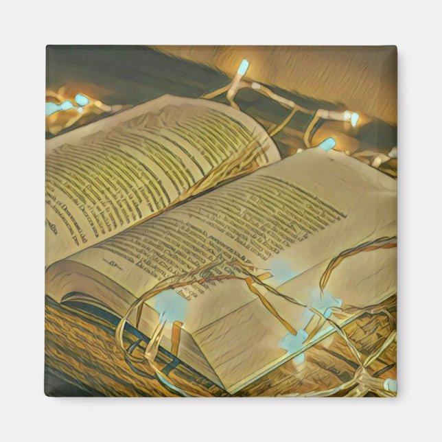 Reading Lovers Gift For Librarian Magnet (Front)