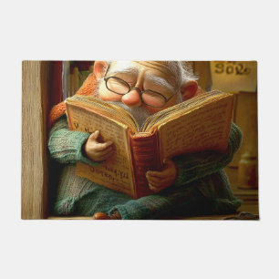 Reading Man Doormat