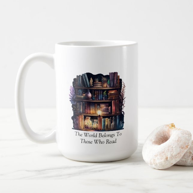 Reading Mug (With Donut)