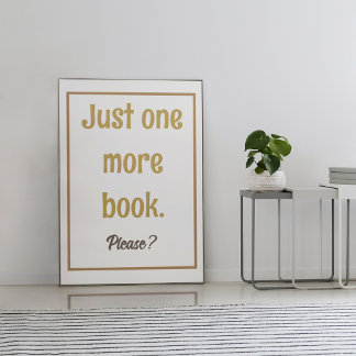 Reading Nook Decor Book Lover Poster