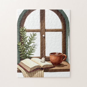 Reading Nook Still Life Jigsaw Puzzle