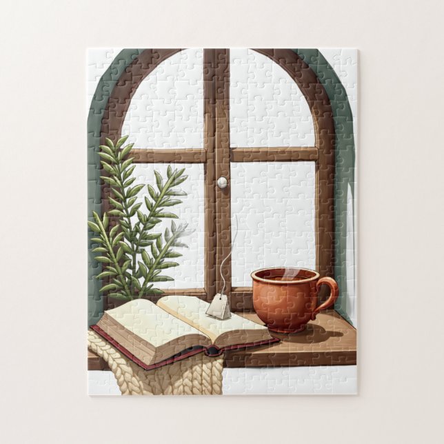 Reading Nook Still Life Jigsaw Puzzle (Vertical)