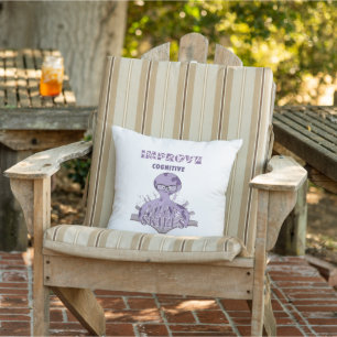 Reading octopus cushion
