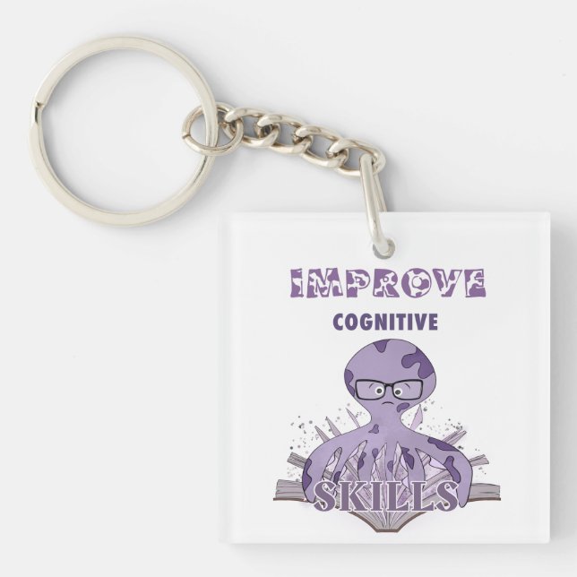 Reading octopus key ring (Front)