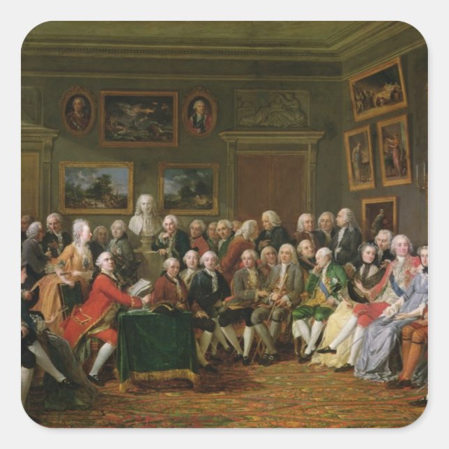 Reading of the Tragedy 'L'Orphelin de la Square Sticker (Front)