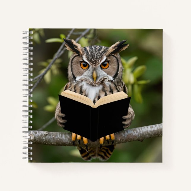 Reading Owl Notebook (Front)
