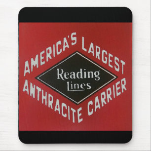 Reading Railroad Anthracite Coal Mouse Pad