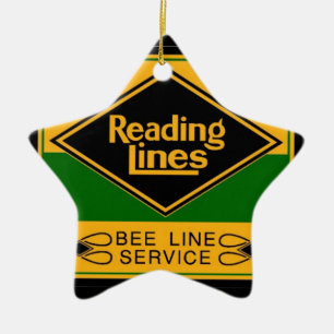 Reading Railroad Lines, Bee Line Service Ornaments