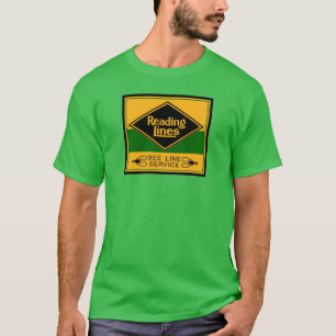 Reading Railroad Lines, Bee Line Service T-Shirts