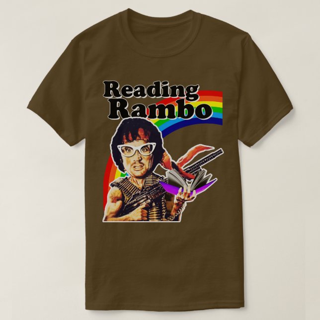 Reading Rambo T-Shirt (Design Front)