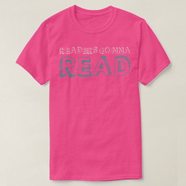 Reading Reader 1 T-Shirt (Design Front)