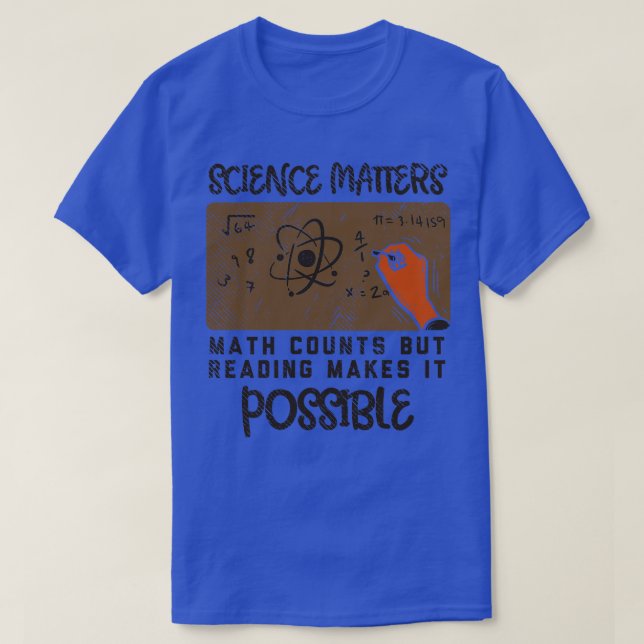 Reading Reading Makes It Possible 1 T-Shirt (Design Front)