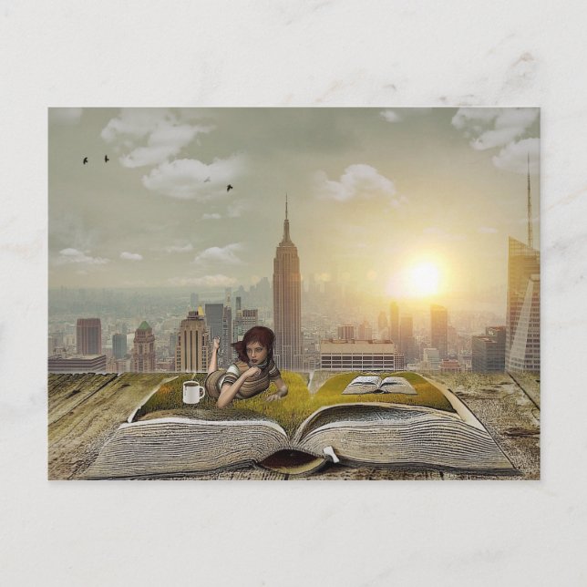 Reading Refuge - Customise Me! Postcard (Front)