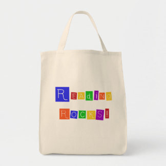 Reading Rocks Tshirts and Gifts Tote Bag