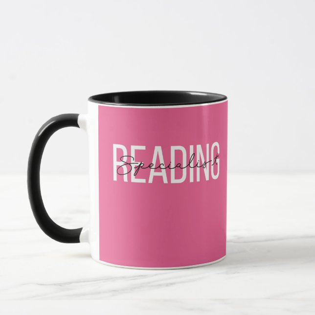 Reading Specialist Mug (Left)