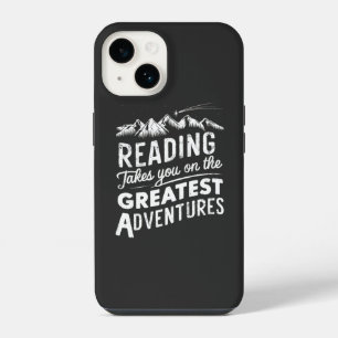 Reading Takes You On Great Adventures Book Readers iPhone 14 Case