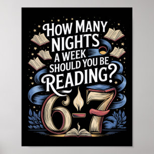 Reading Teacher 67 Funny English Meme How Many Nig Poster