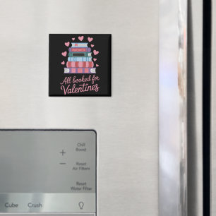 Reading Teacher All Booked for Valentine's Day Magnet