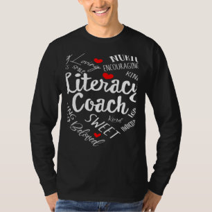 Reading Teacher Back School Special Literacy Coach T-Shirt